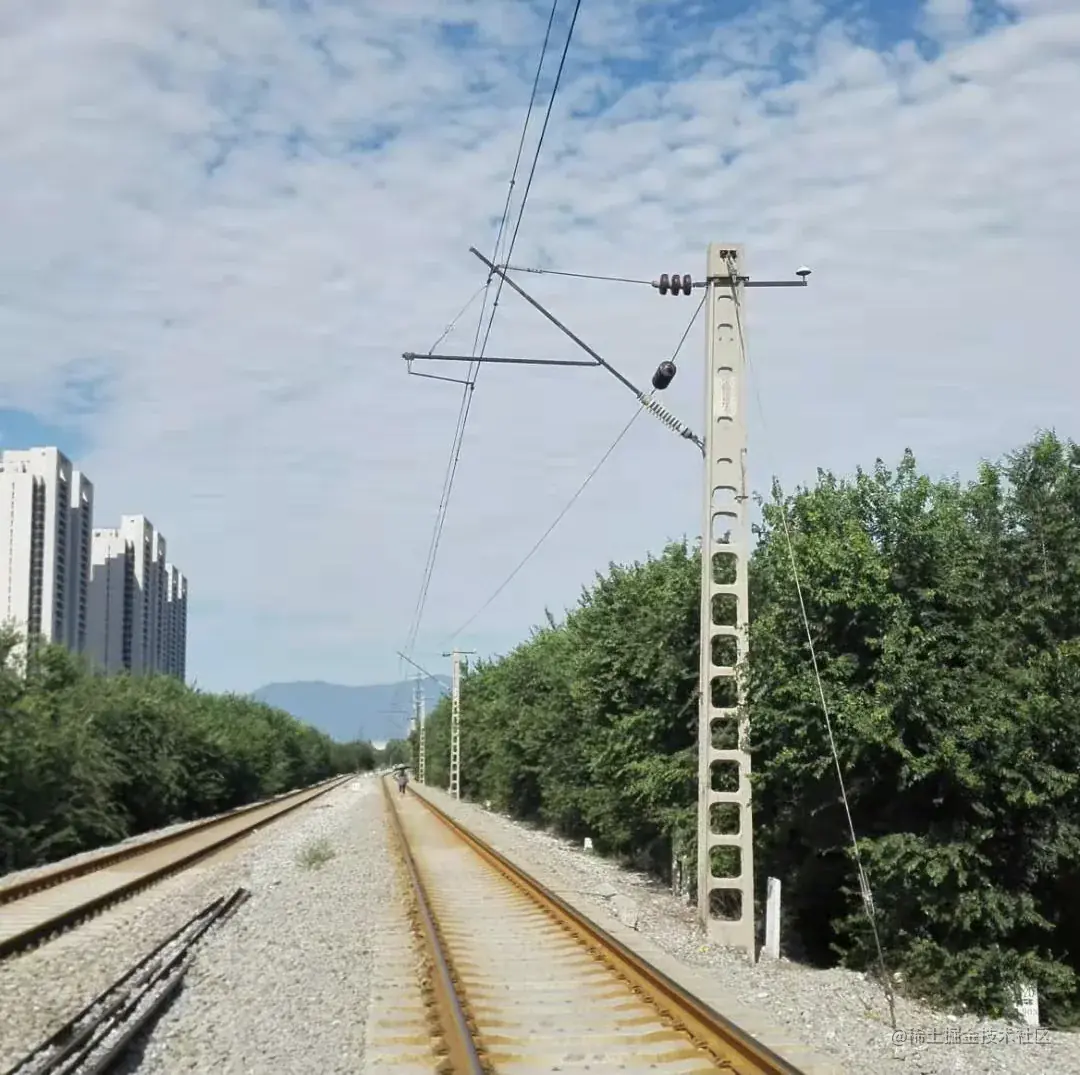 轨道上的风景